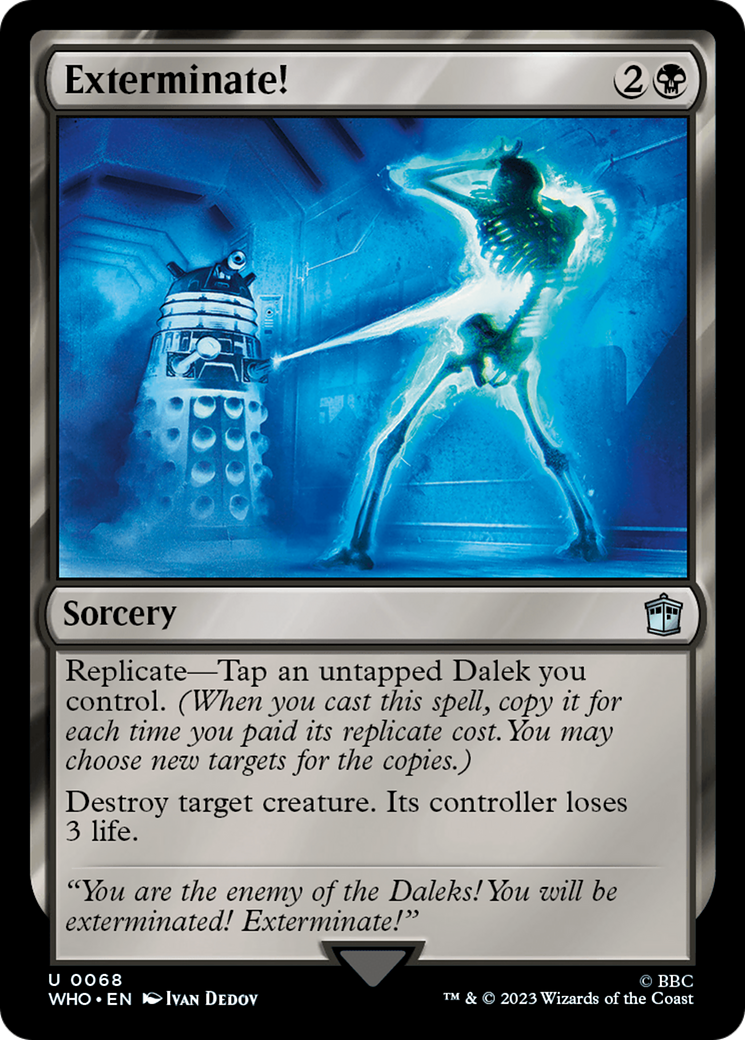 Exterminate! (068) Foil - Doctor Who