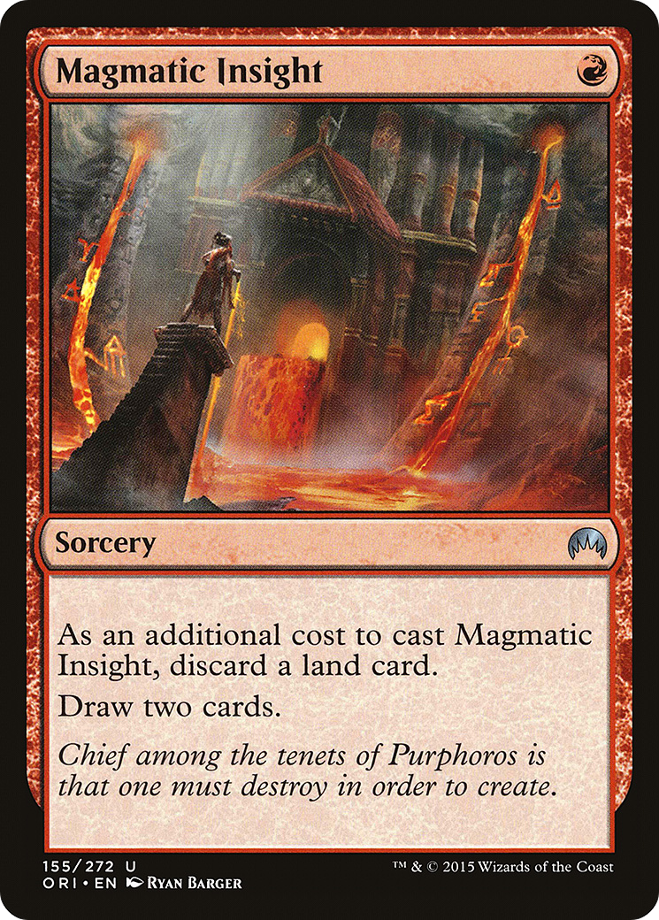 Magmatic Insight (155) - Magic Origins