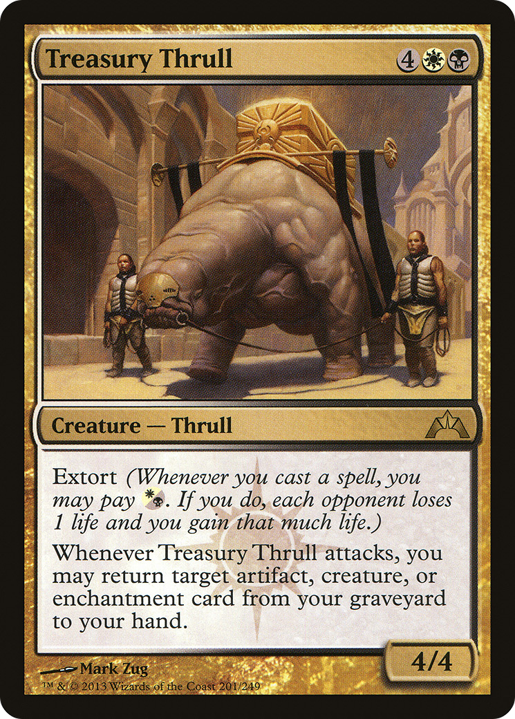 Treasury Thrull (201) Foil - Gatecrash