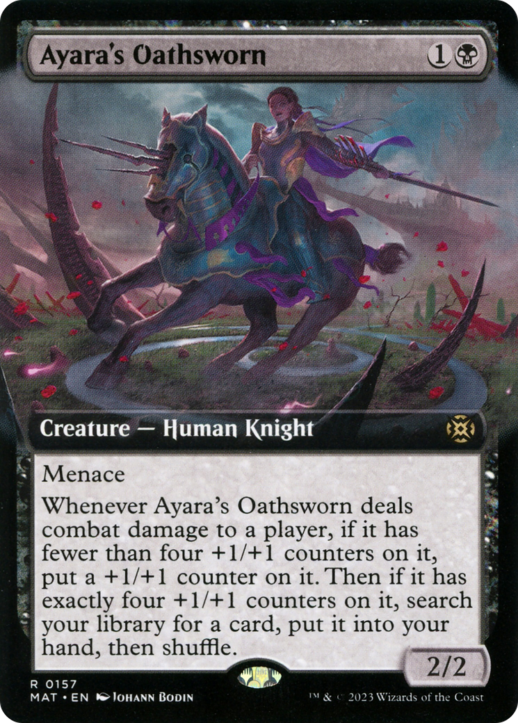 Ayara's Oathsworn (Extended Art) (157) - March of the Machine: The Aftermath