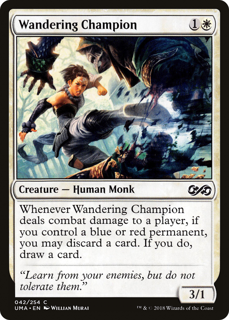 Wandering Champion (042) Foil - Ultimate Masters