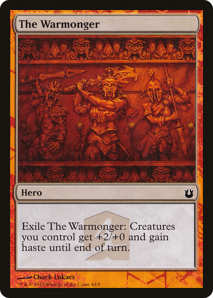 The Warmonger - Born of the Gods Hero's Path