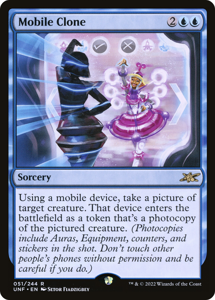 Mobile Clone (051) Foil - Unfinity