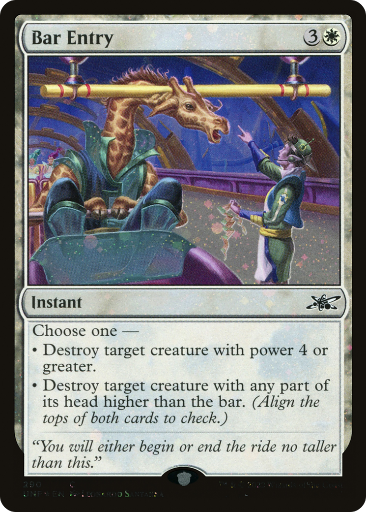 Bar Entry (290) Foil - Unfinity
