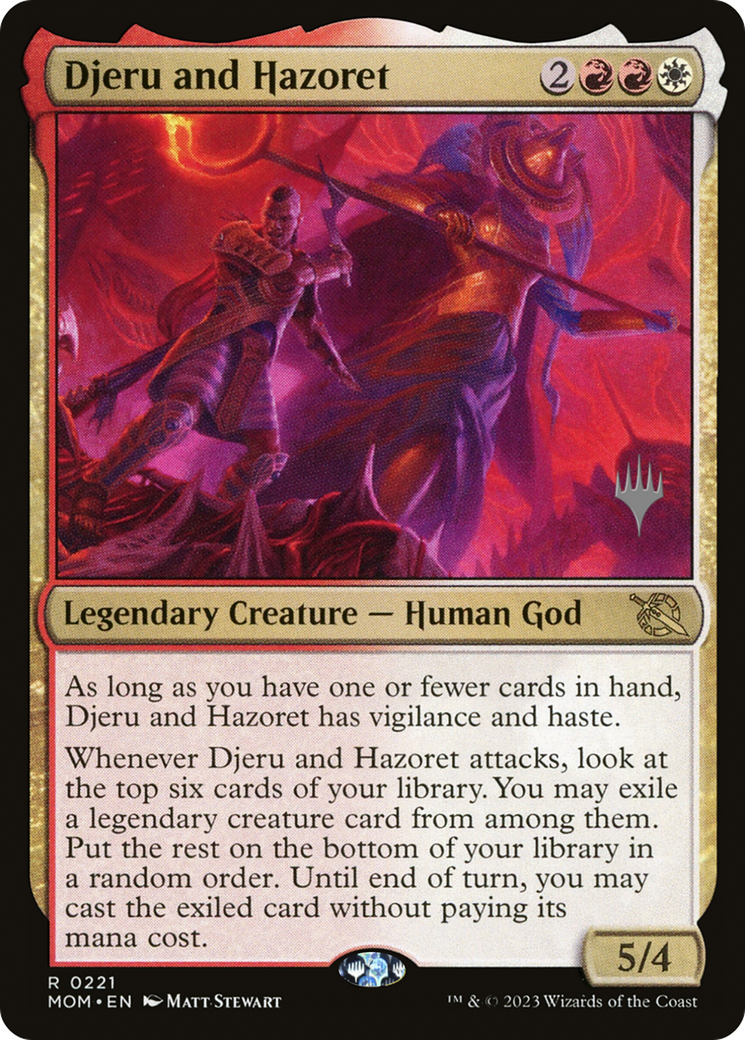 Djeru and Hazoret (221p) - March of the Machine Promos