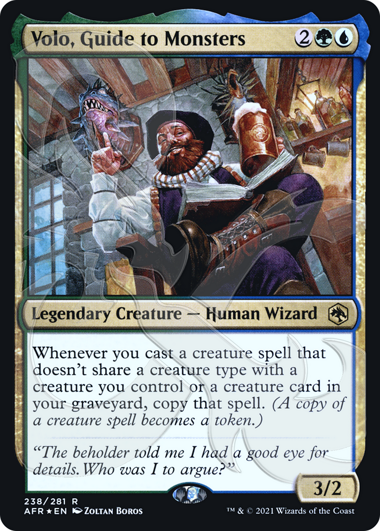 Volo, Guide to Monsters (238) Foil - Adventures in the Forgotten Realms Promos