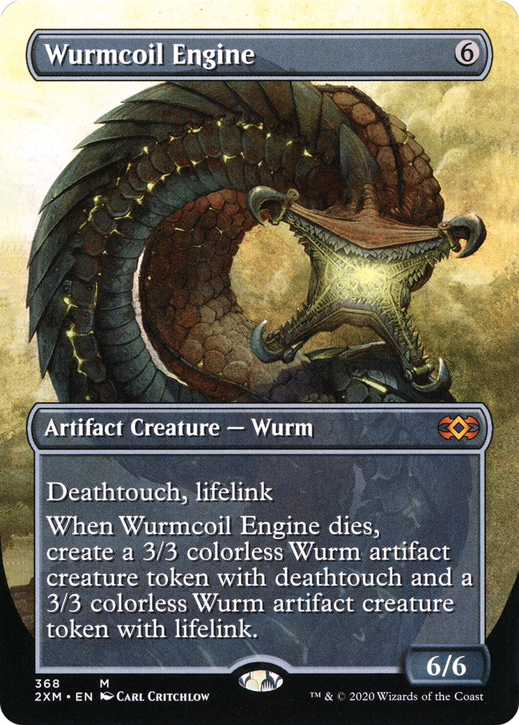 Wurmcoil Engine (Borderless) (368) - Double Masters
