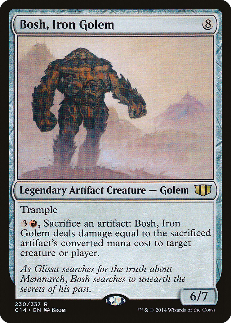 Bosh, Iron Golem (230) - Commander 2014