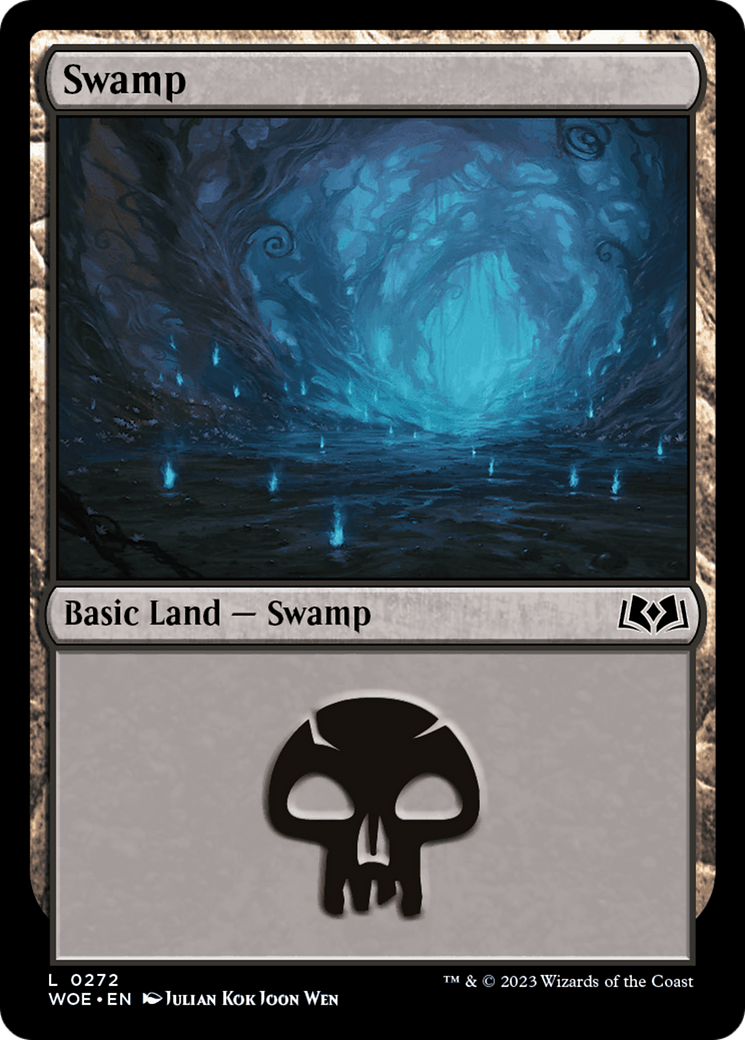 Swamp (272) Foil - Wilds of Eldraine