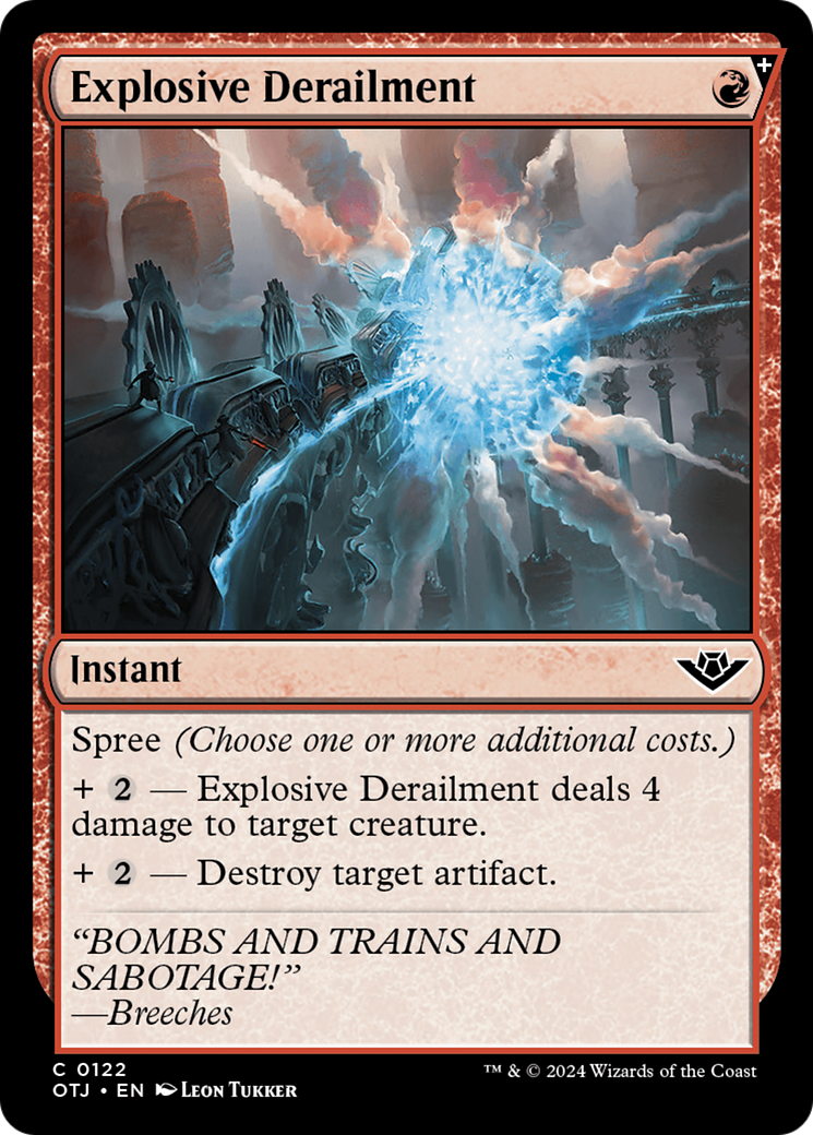 Explosive Derailment (122) - Outlaws of Thunder Junction