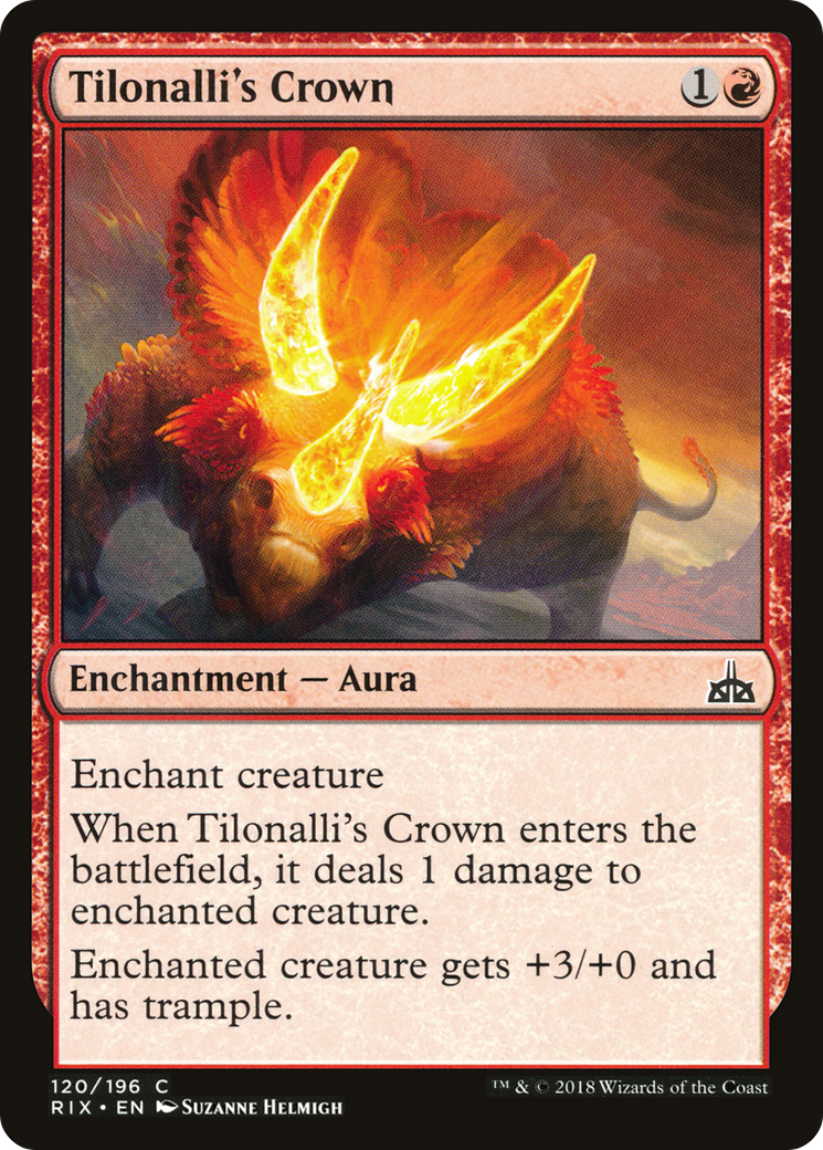 Tilonalli's Crown (120) Foil - Rivals of Ixalan