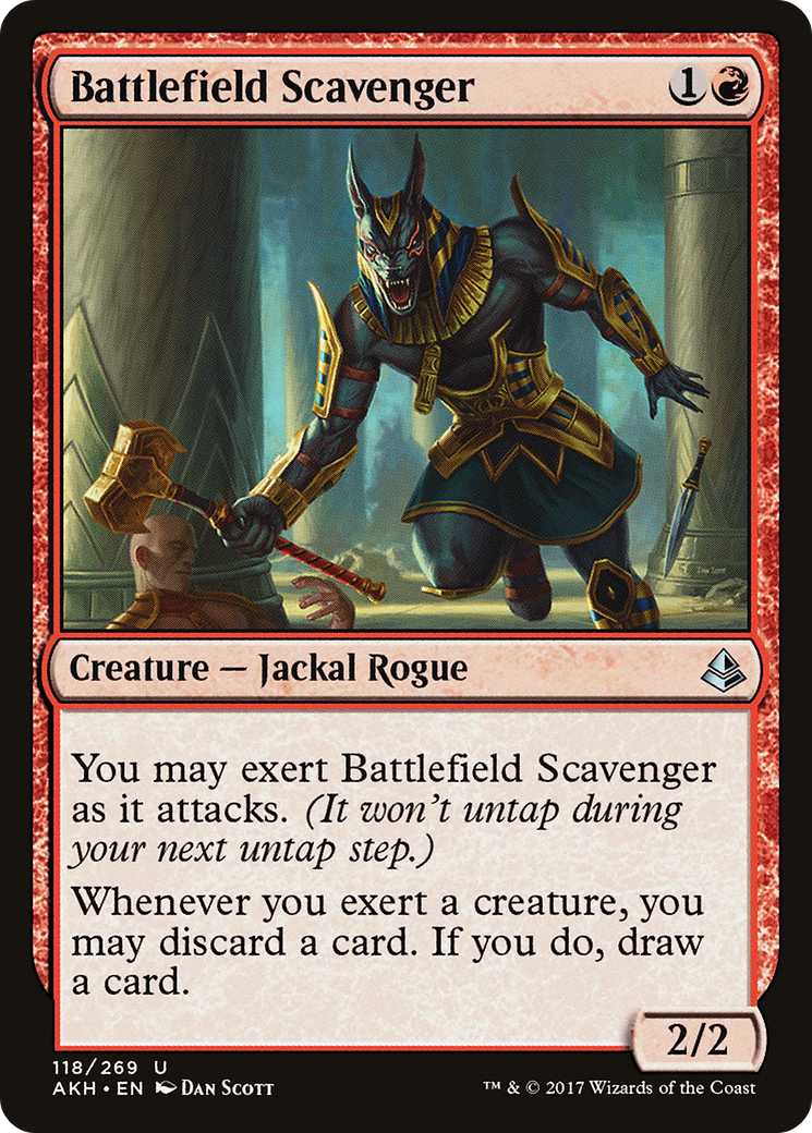 Battlefield Scavenger (118) - Amonkhet