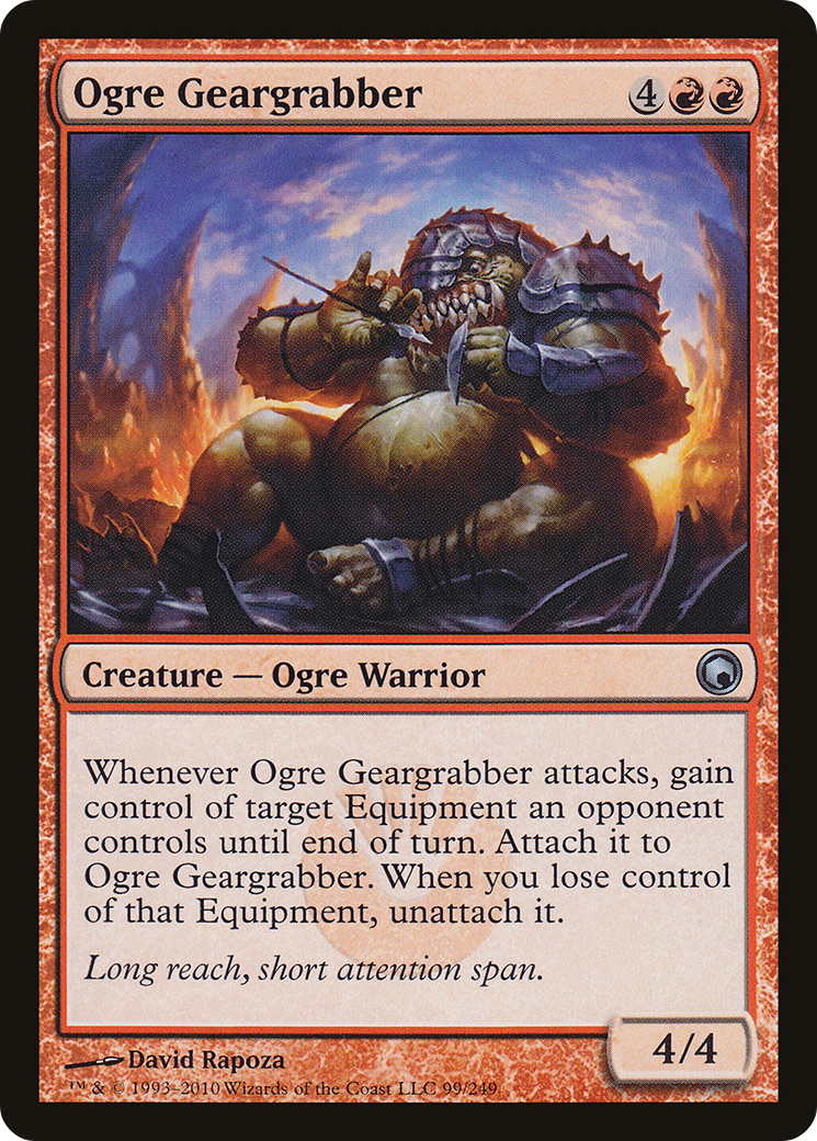Ogre Geargrabber (099) - Scars of Mirrodin