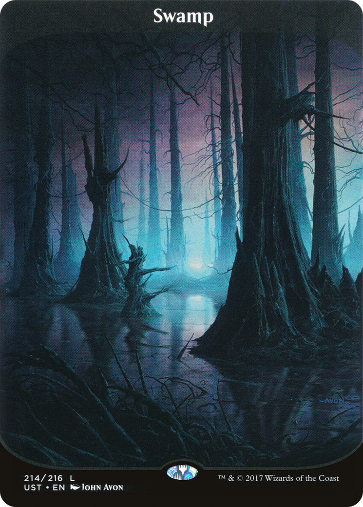 Swamp (214) Foil - Unstable