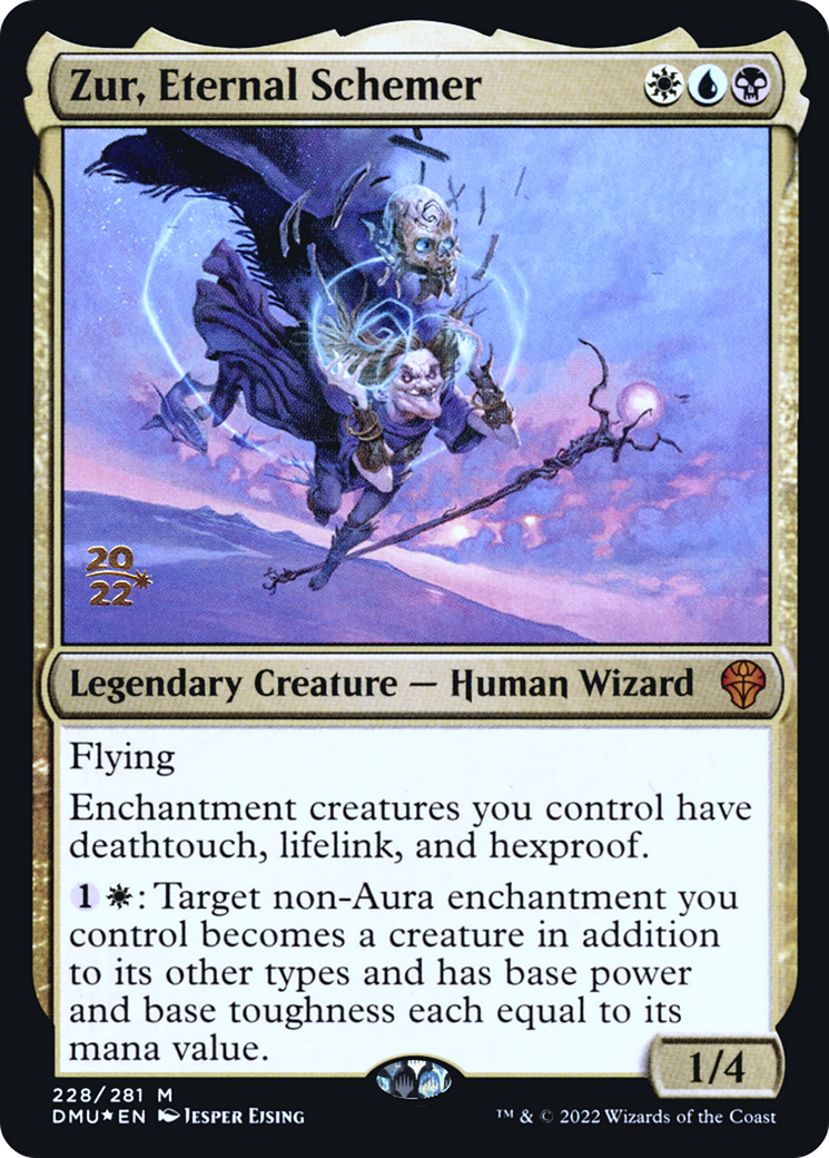 Zur, Eternal Schemer (228) Foil - Dominaria United Promos