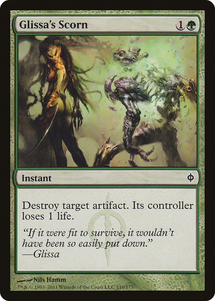 Glissa's Scorn (110) - New Phyrexia