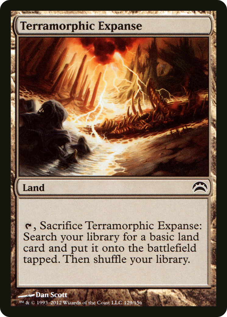 Terramorphic Expanse (129) Foil - Planechase 2012