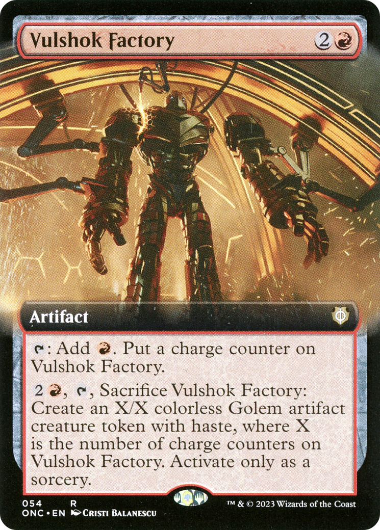 Vulshok Factory (Extended Art) (054) - Phyrexia: All Will Be One Commander