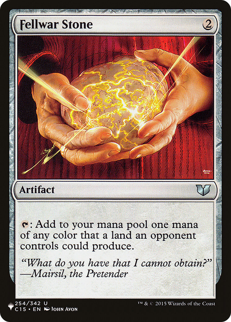 Fellwar Stone (C15-254) - The List