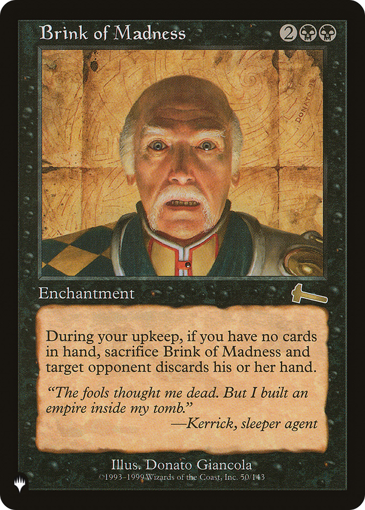Brink of Madness (Retro) (ULG-50) - The List