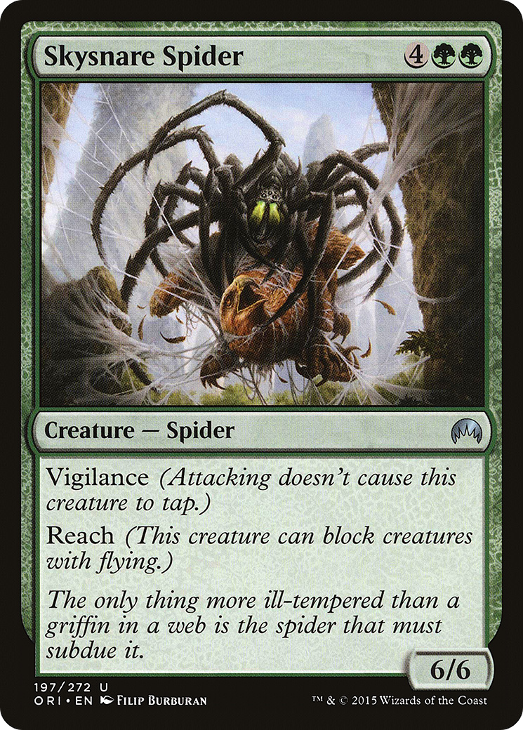 Skysnare Spider (197) Foil - Magic Origins