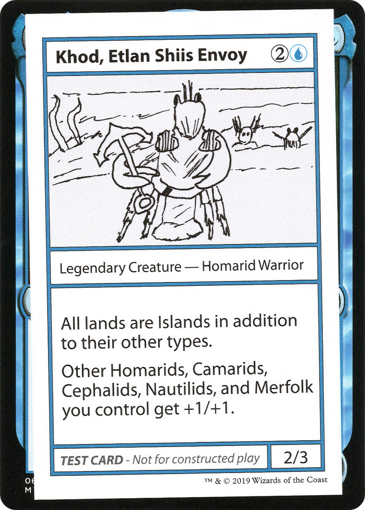 Khod, Etlan Shiis Envoy (024) - Mystery Booster Playtest Cards 2021