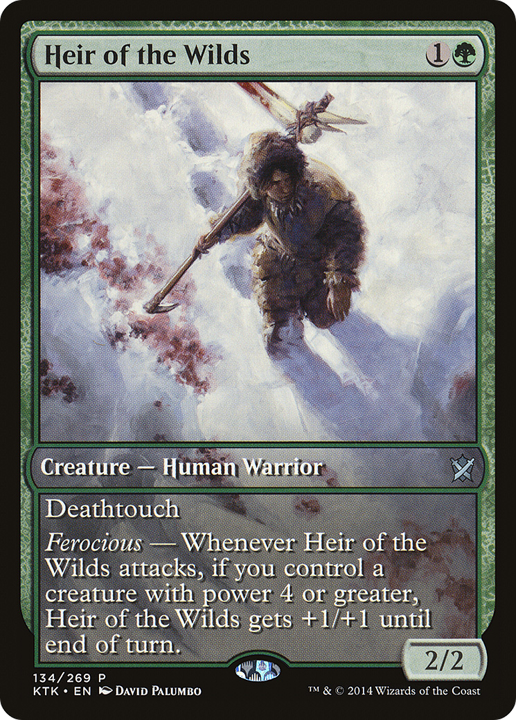 Heir of the Wilds (134) - Khans of Tarkir Promos