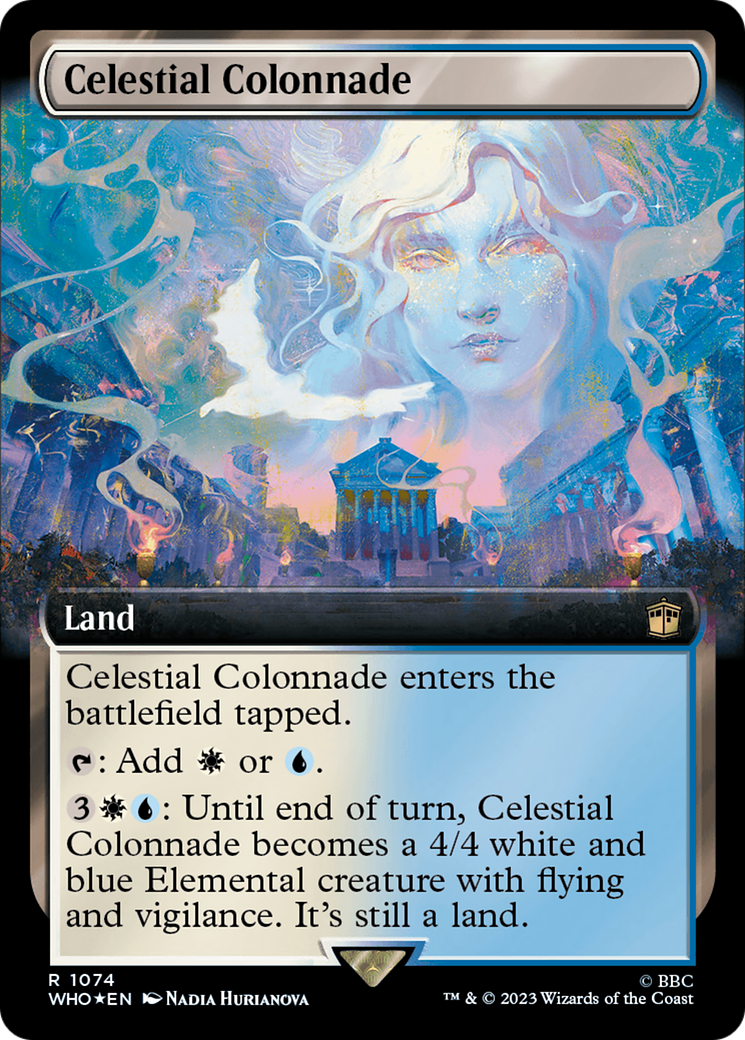Celestial Colonnade (Extended Art) (1074) Foil - Doctor Who