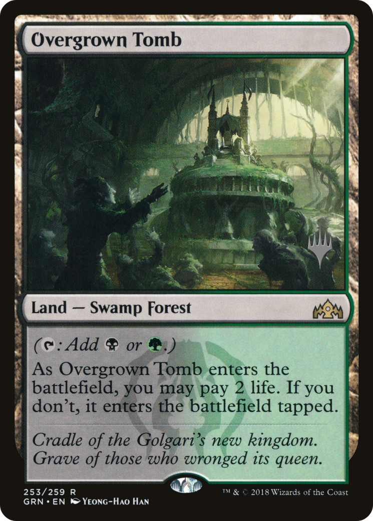Overgrown Tomb (253p) - Guilds of Ravnica Promos