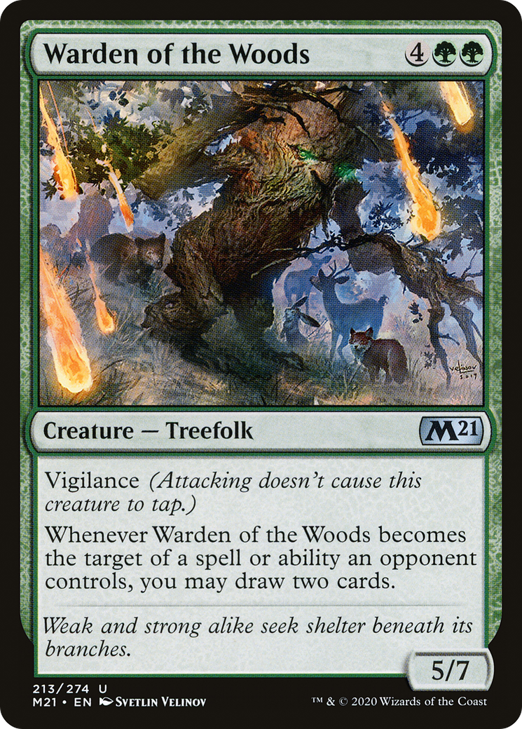 Warden of the Woods (213) - Core Set 2021