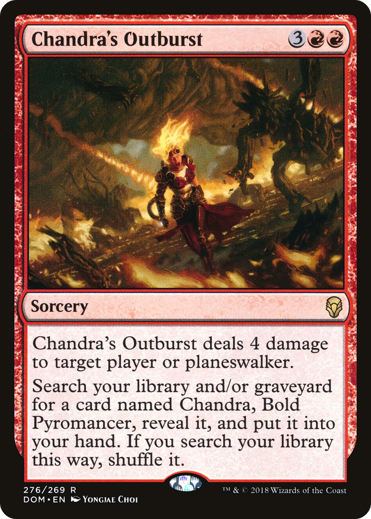 Chandra's Outburst (276) - Dominaria