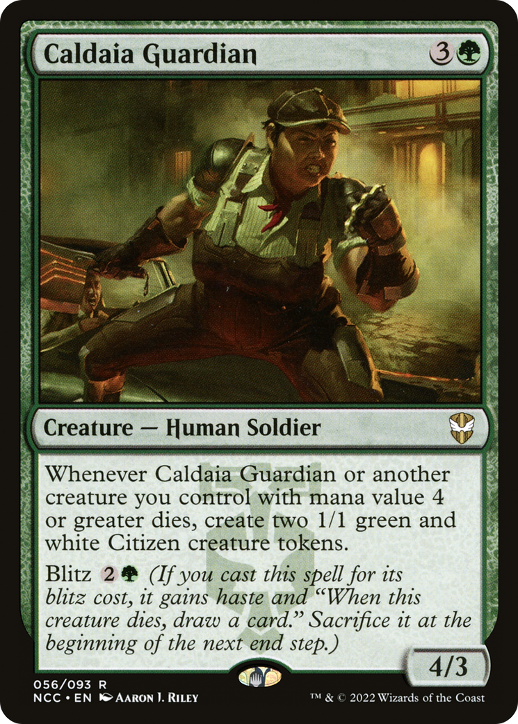 Caldaia Guardian (056) - New Capenna Commander