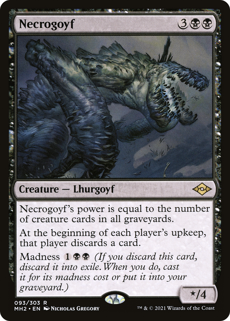 Necrogoyf (093) Foil - Modern Horizons 2