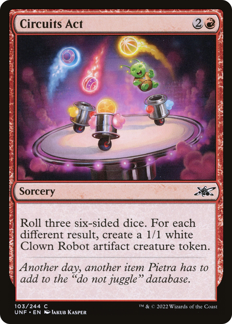 Circuits Act (103) Foil - Unfinity