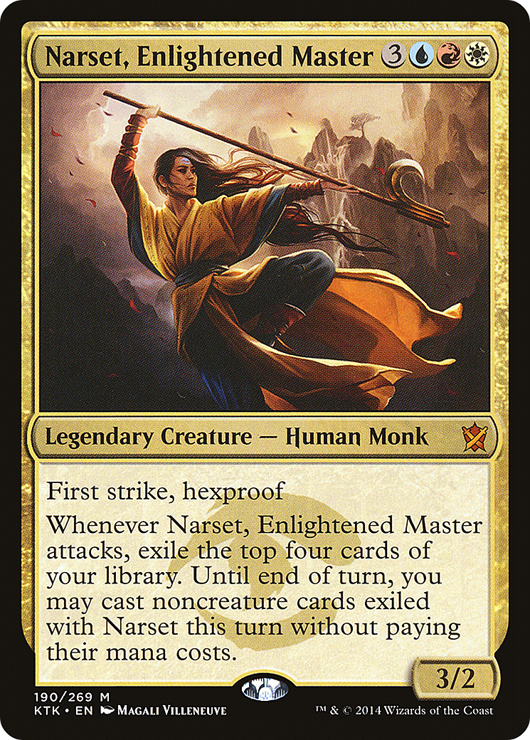 Narset, Enlightened Master (190) - Khans of Tarkir