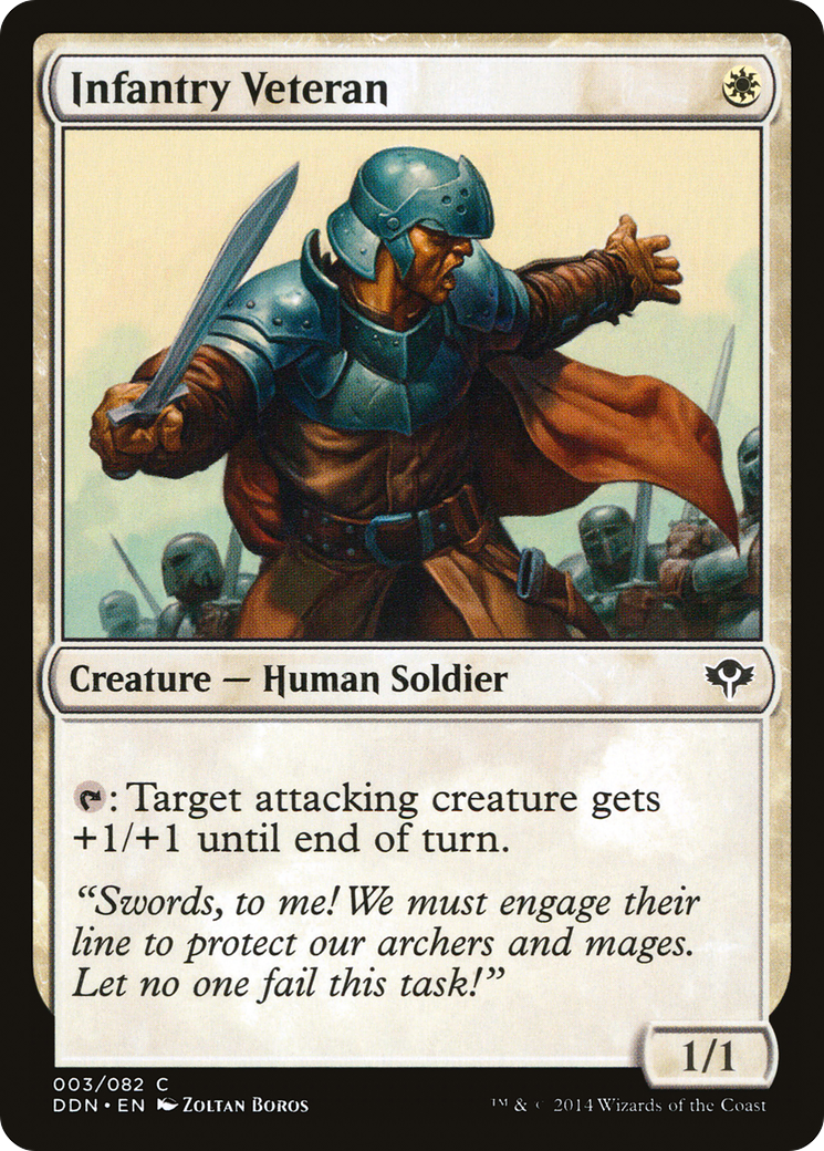 Infantry Veteran (003) - Duel Decks: Speed vs. Cunning