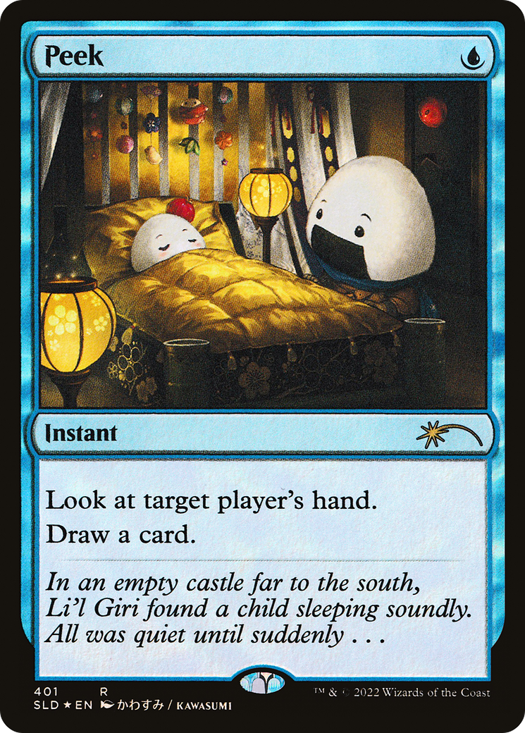 Peek (401) Foil - Secret Lair Drop