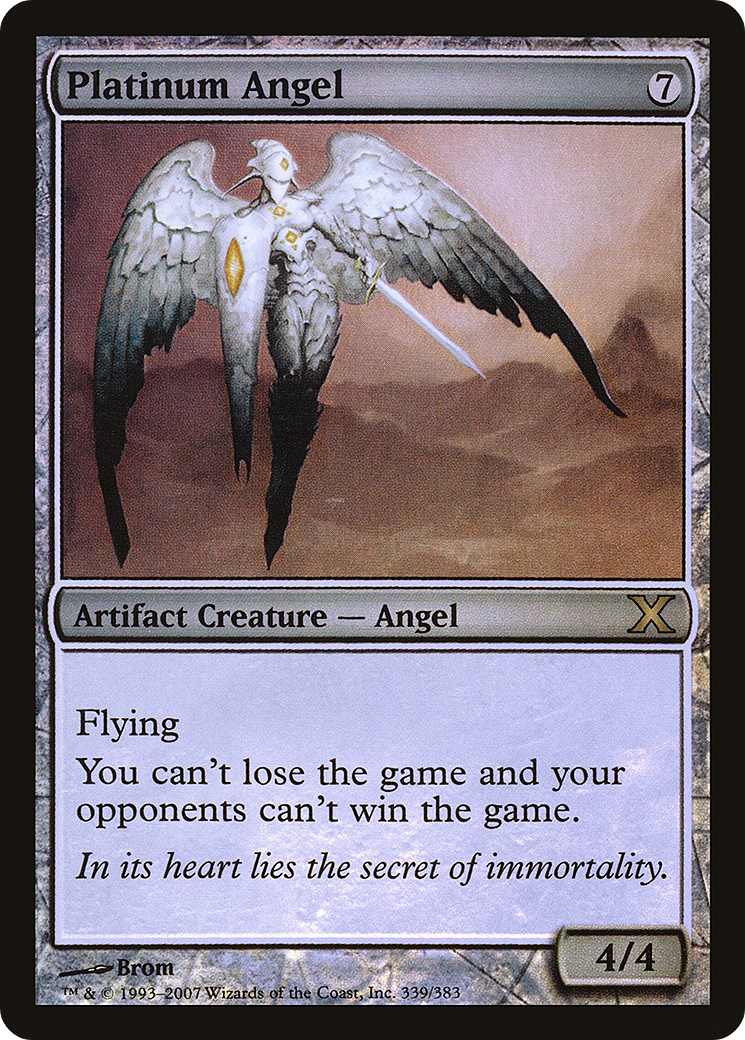 Platinum Angel (339) Foil - Tenth Edition