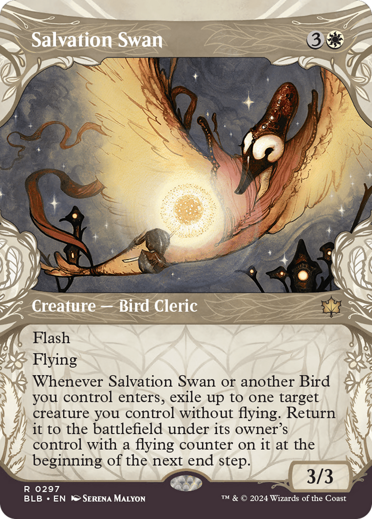 Salvation Swan (Showcase) (297) - Bloomburrow
