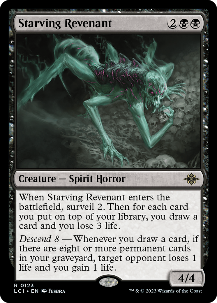 Starving Revenant (123) - The Lost Caverns of Ixalan