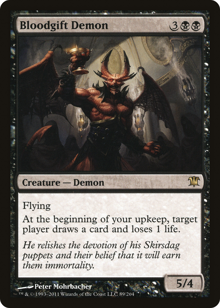 Bloodgift Demon (089) - Innistrad