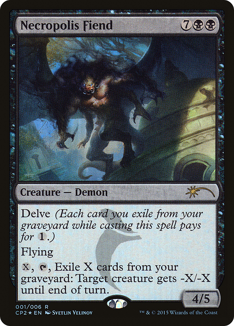 Necropolis Fiend (001) Foil - Fate Reforged Clash Pack