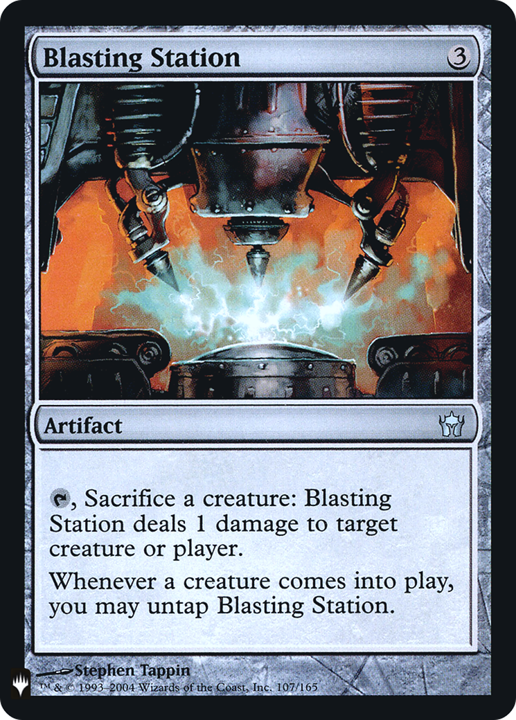 Blasting Station (5DN-107) Foil - The List