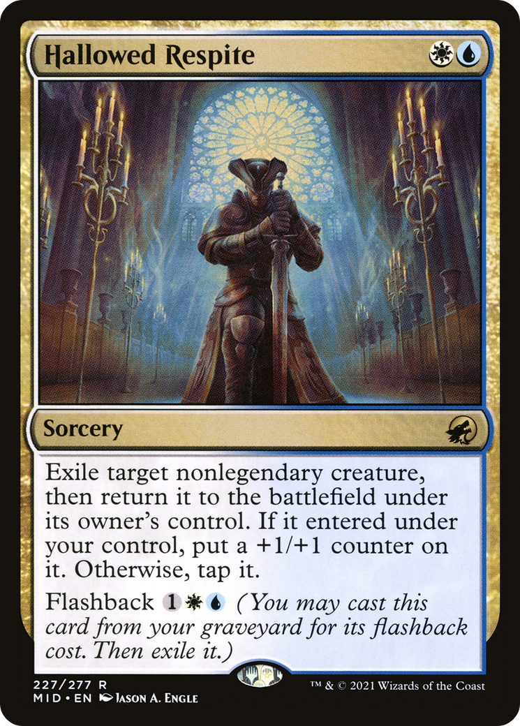 Hallowed Respite (227) Foil - Innistrad: Midnight Hunt