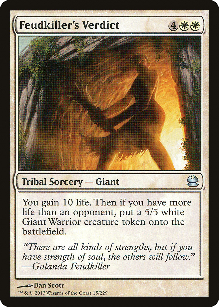 Feudkiller's Verdict (015) - Modern Masters