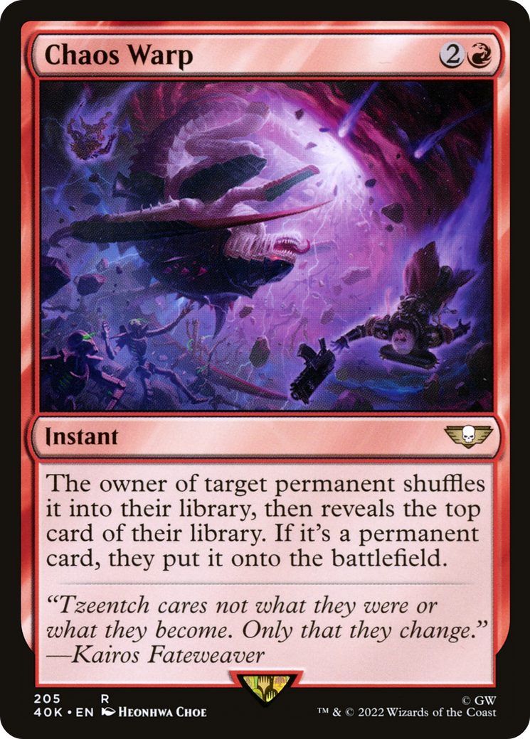 Chaos Warp (205) - Warhammer 40,000 Commander