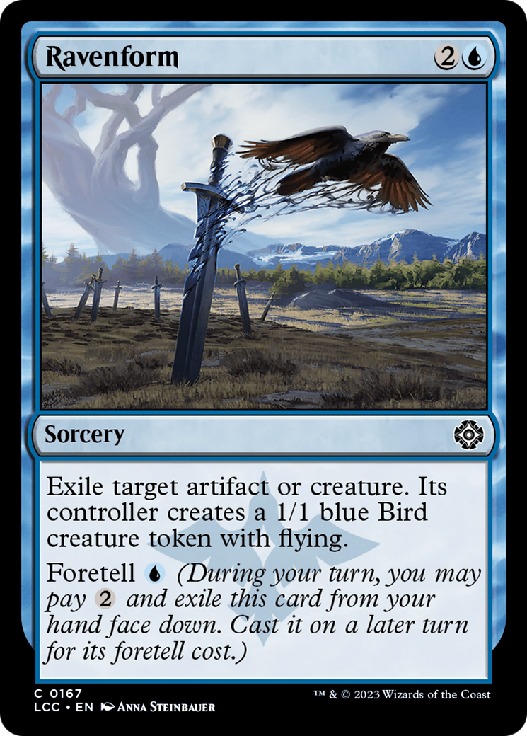 Ravenform (167) - The Lost Caverns of Ixalan Commander