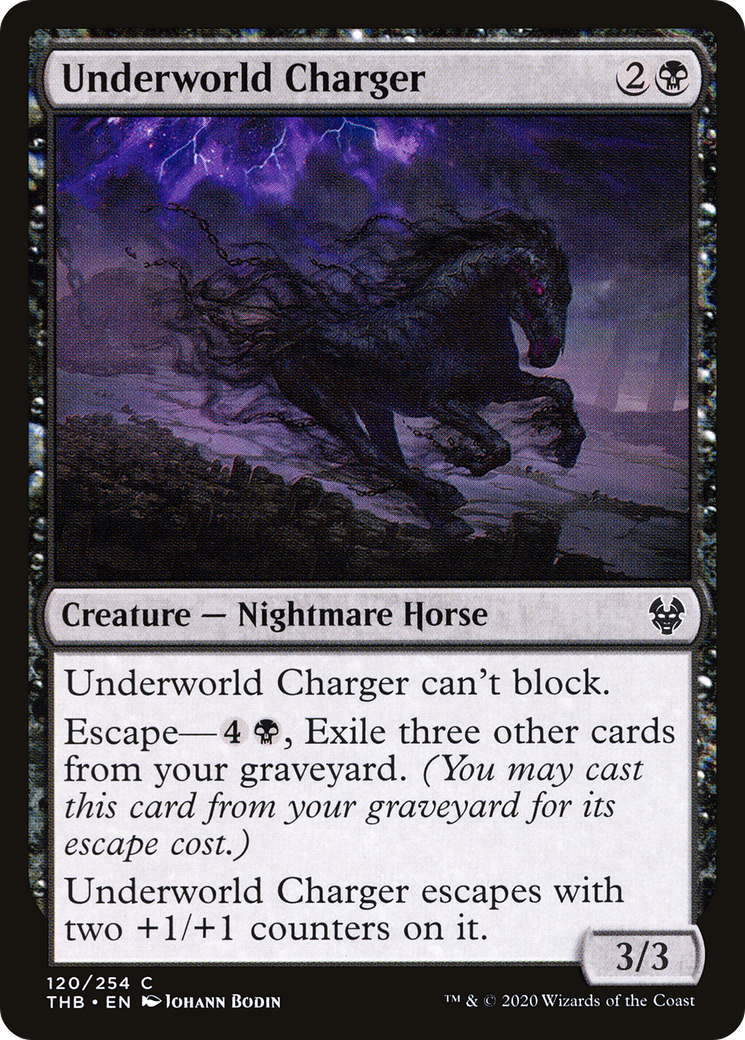 Underworld Charger (120) Foil - Theros Beyond Death