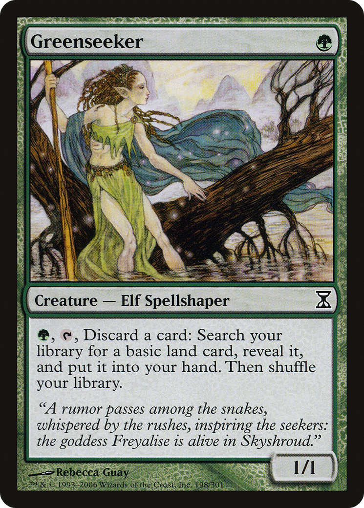 Greenseeker (198) Foil - Time Spiral