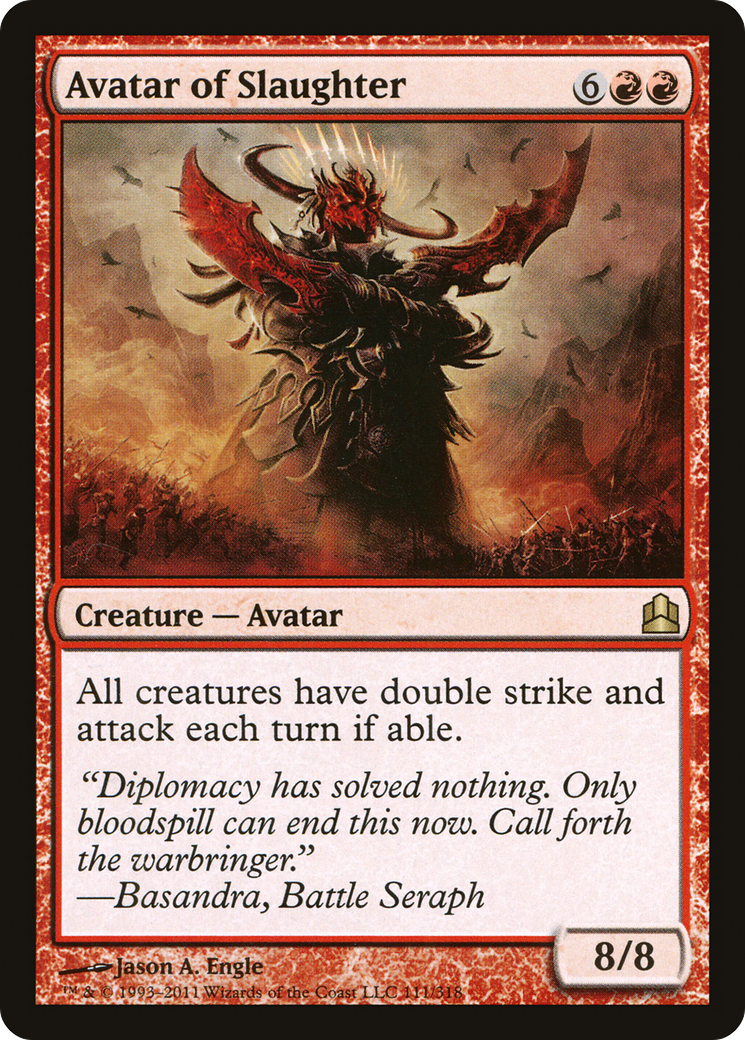 Avatar of Slaughter (111) - Commander 2011